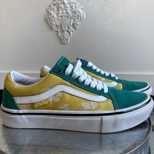 Vans Old Skool Aloha Skateboarding Sneakers Mens 7